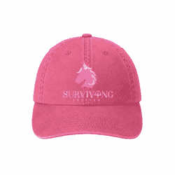 Pink Surviving Unicorn cap
